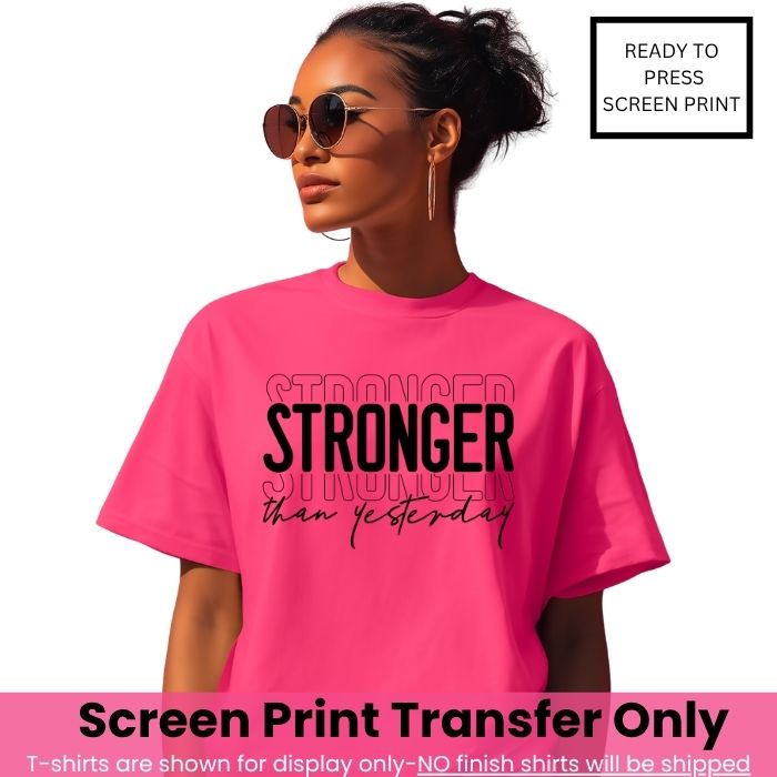 The Unstoppable Her 25 Screen Print Transfer Bundle