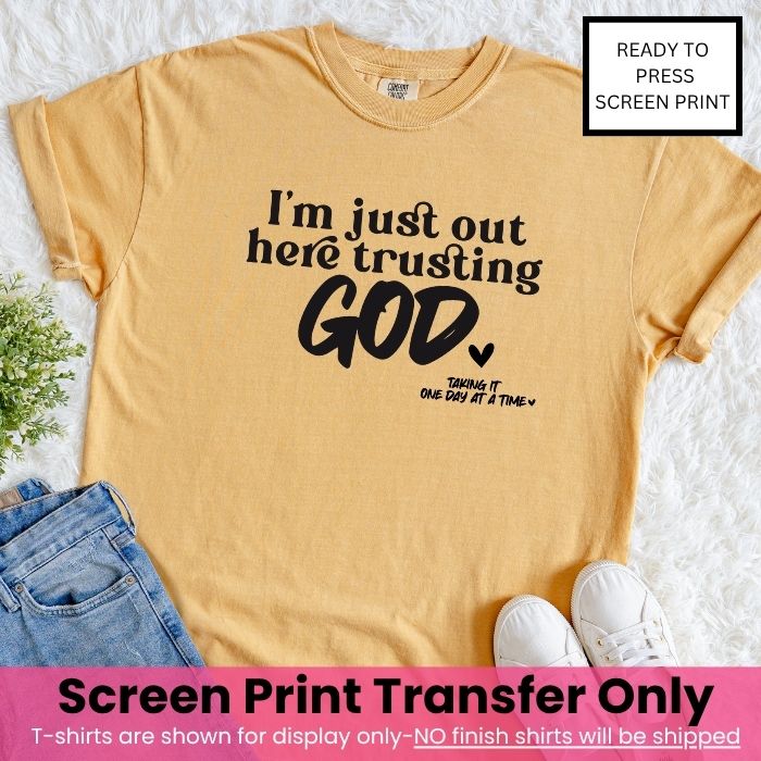 I Am Just Trusting God Pre-Order