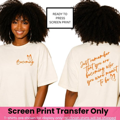 The Becoming Era 25 Screen Print Transfer Bundle