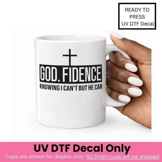 Godfidence UV DTF Decal