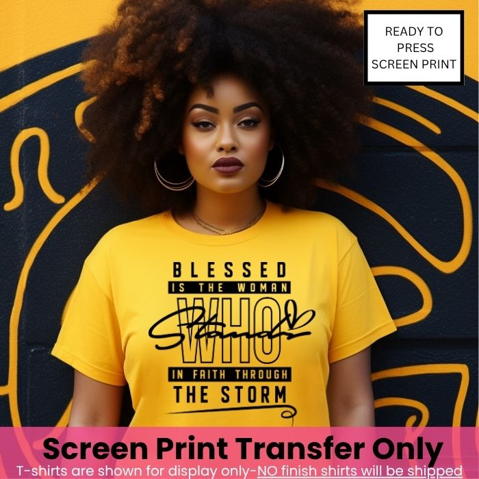 Blessed Is The Woman Who Stand In Faith Pre-Order