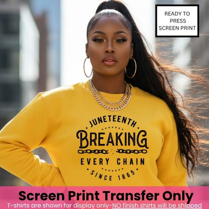 Juneteenth Ready-to-Press Screen Print Transfer Bundle