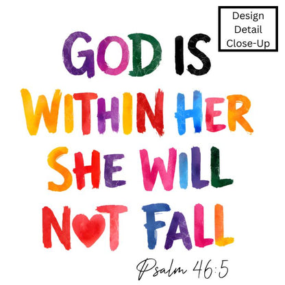 God Is Within Her-DTF Transfer-COLD Peel