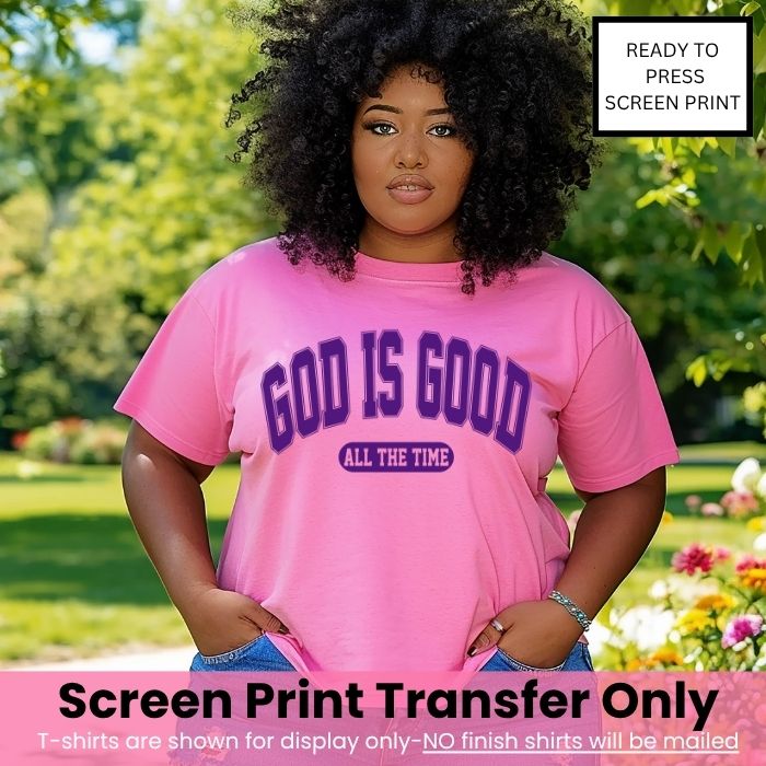 God Is God Purple Ink Pre-Order