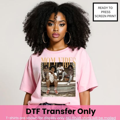 90s Mom Vibes-DTF Transfer-COLD Peel