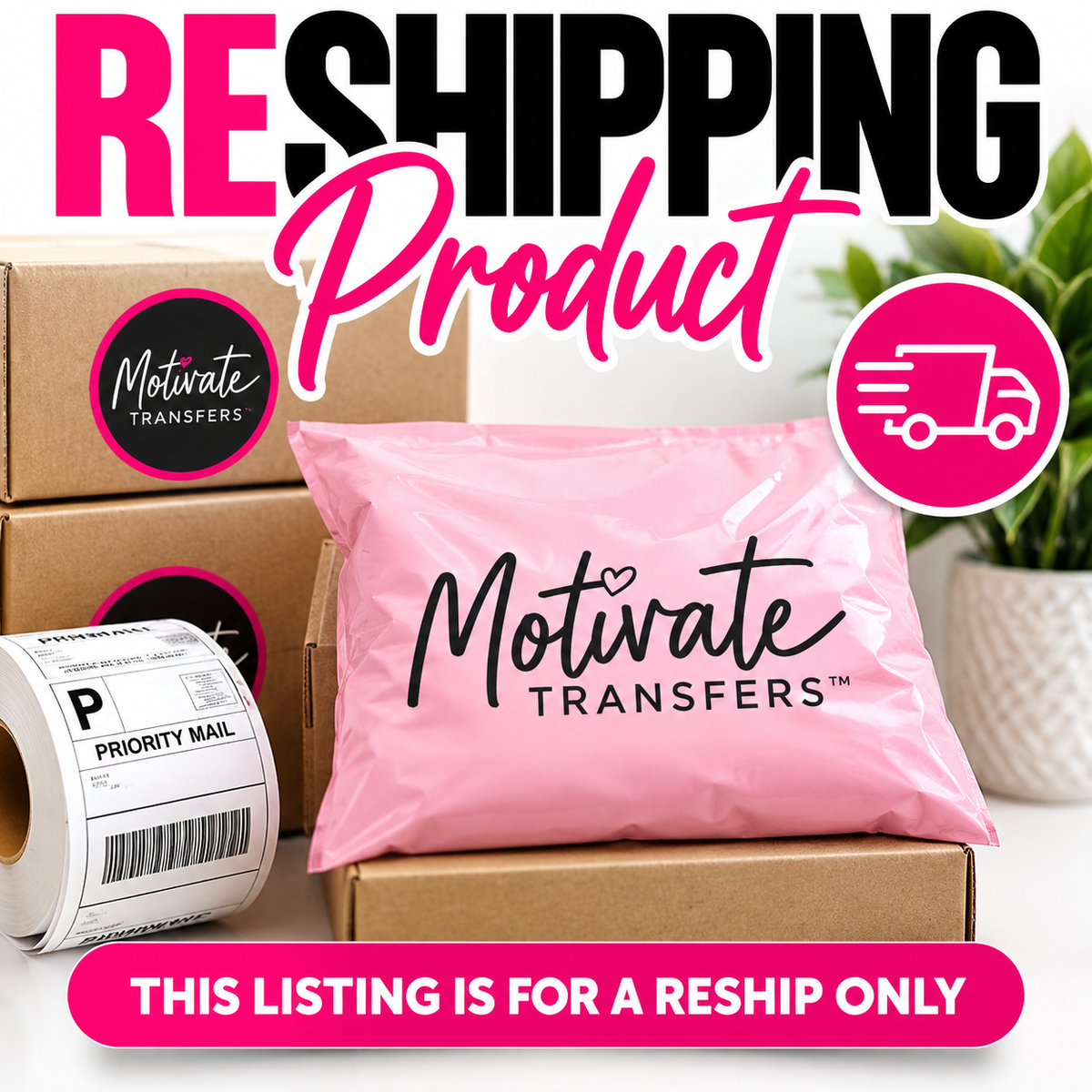 Reshipping Fee – Returned Package
